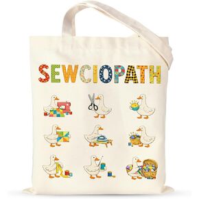 Sewing Bag Gifts for Quilters - Sewing Gifts for Sewings Lovers Women, Sewciopath Quilted Bags for Women Sewers Quilters Crafters, Sewings Stuff Crafty Gift for Woman Mom Grandma Mothers Day Birthday in Kuwait