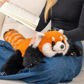 Chongker Weighted Stuffed Animals - Red Panda Plush Animals Collection, Handmade Like Real, Large Size Stuffed Animals Red Panda Kevin in Kuwait
