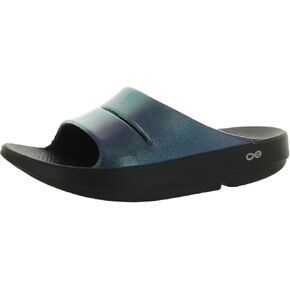 شبشب OOFOS للسيدات OOahh Luxe Slide، فروست، 9 in Kuwait