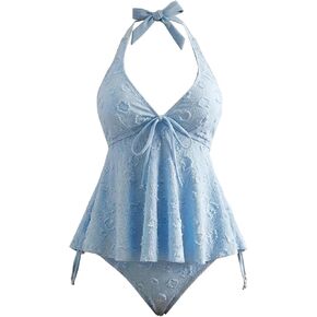 طقم Verdusa للسيدات قطعتين من قطعتين من قطع علوية بيبي دول منسوجة مع ملابس سباحة داخلية in Kuwait