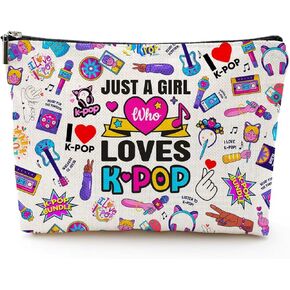 حقيبة مستحضرات التجميل من كواليتي لايف بيست إيرا، حقيبة مستحضرات التجميل سينجر ميرش لمحبي الموسيقى، هدايا عيد ميلاد للنساء in Kuwait