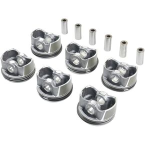 6pcs Piston Rings Set 2720303717 2720304017 A2720301018 Compatible With E CLASS M272 CL203 S204 W211 S211 W212 W203 S203 W204 in Kuwait