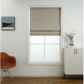 كتان مخلوط بلجيكي 100% ظل روماني معتم بولي كتان 32x64 كتان طبيعي in Kuwait