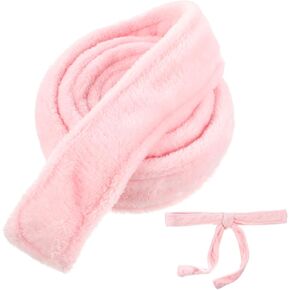 Robe Belt Replacement, 180cm/5.9ft Flannel Robe Tie, 1Pcs Pink Unisex Belt for Hotel & Home Bathrobes in Kuwait