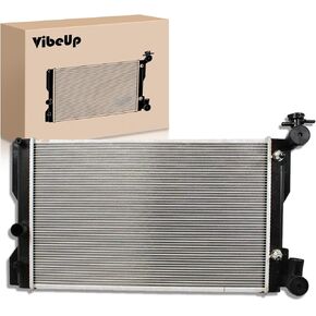 VibeUp 13049 Radiator Compatible With Toyota Corolla 2009-2011 Matrix 2009-2013 Vibe 2009-2010 2.4L L4 | Replaces TO3010324 164100H260 164100H261 in Saudi Arabia