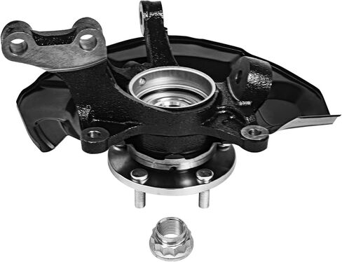 Detroit Axle - FWD Front Steering Knuckles & Wheel Hub Bearings Replacement for 2004 2005 2006 2007 Toyota Highlander - 2pc Set in Saudi Arabia