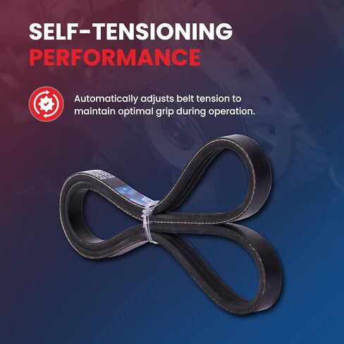 MOCA 3PK785F Accessory Drive Belt Fit for Mazda 2012-2017 3 2.0L, 2019 3 2.5L, 2012-2014 3 Sport, 2013-2016 CX-5, 2016-2017 CX-3 2.0L in Kuwait