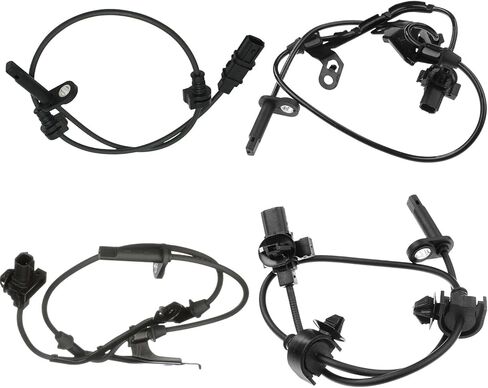 4 ABS Wheel Speed Sensors Compatible with Acura MDX 2007-2012 V6 3.7L,Front Rear Left Right ABS Sensors Replace 57475-SZA-A02 57470-SZA-A02 57455-STX-A01 57450-STX-A01 in Kuwait