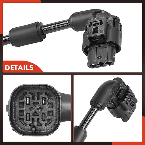 A-Premium Rear Right ABS Wheel Speed Sensor Compatible with Mercedes-Benz Models - CLA180 2015, GLA200 2014-2015, GLA250 GLA45 AMG 2015-2019, A200 2013-2018, A250 2013-2014 2019, A45 AMG, B180 in Saudi Arabia