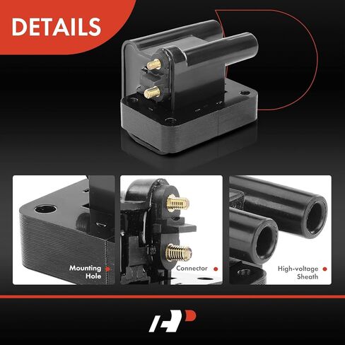 A-Premium Ignition coil Pack Compatible with Hyundai Sonata 2002 2003 2004 V6 2.7L in Saudi Arabia