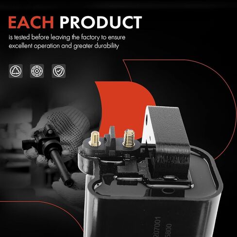 A-Premium Ignition coil Pack Compatible with Hyundai Sonata 2002 2003 2004 V6 2.7L in Saudi Arabia