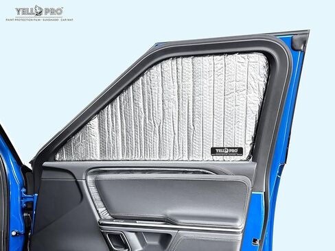 YelloPro Side Window Front Seat Sunshade (2PCS) Custom Fit for 2026 Subaru Outback SUV, Premium, Limited, Wilderness, Touring, UV Reflector Sun Protector Insulated Blockout Accessories [Made in USA] in Saudi Arabia