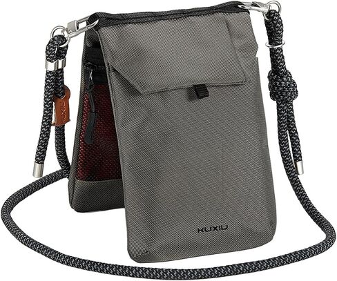 KU XIU Small Crossbody Bag for Women Travel, RFID-Blocking Antitheft Card Slot, Nylon Waterproof Phone Purse with14-24 Strap in Saudi Arabia