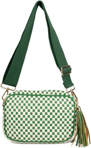 The Finley | Woven Camera Crossbody with Tassel in Saudi Arabia