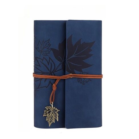 A6 Travelers Vintage Notebooks,PU Leather Journal Notebook, Refillable Writing Diary Notebooks With Blank Pages And Pendant (Green) in Saudi Arabia