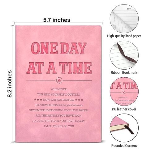 Sober Gifts for Women Men, Hardcover Notebook for Work & Note Taking, Journals for Writing, Inspirational Sobriety Gifts, AA NA Recovery Gift from Addiction, Clean And Sober Encouragement Gift in Saudi Arabia