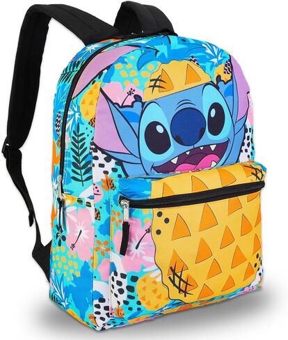 Disney Lilo and Stitch Backpack and Lunch Box Set - 4 Pc Bundle of 16" School Bag, Lunch Bag, and More for Boys and Girls | Stitch School Supplies Set in Saudi Arabia