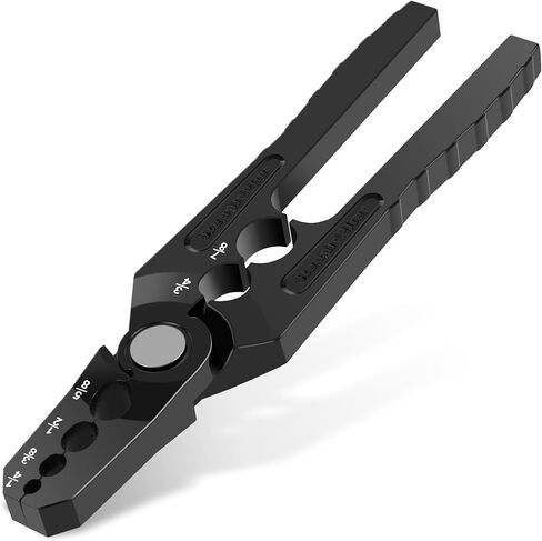 Manual Copper Tube Rounder with 6 Hole Design Copper Pipe Repair Tool Multifunctional Flat Tube Repair Plier Sturdy Coppers Pipe Rounding Tool, Diameter 1/4" 3/8" 1/2" 5/8" 3/4" 7/8" in Saudi Arabia