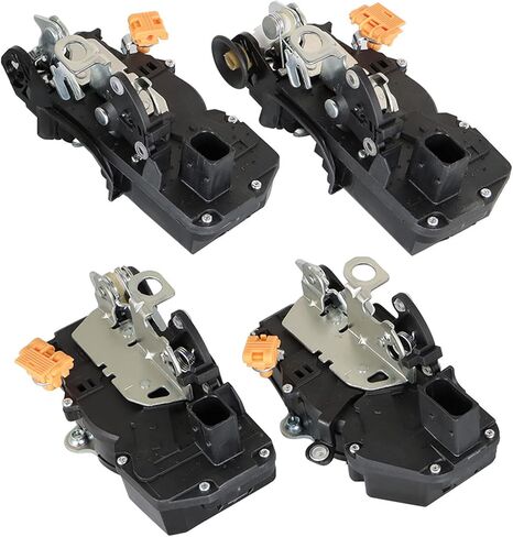 4-Pack Door Lock Latch Actuator Front Rear Left & Right Replacement for Avalanche Silverado 1500 2500 3500 Sierra Yukon Replace 931-303 931-304 931108 931-109 in Saudi Arabia