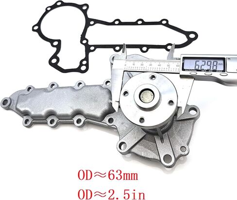 7509-10103 750910103 مضخة مياه مع حشية لمحرك كوبوتا D1102 D1302 D1402 D1403 D1703 V1702 V1902 V1903 V2203 in Saudi Arabia