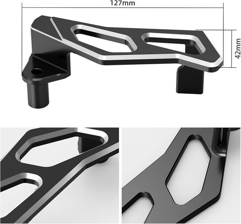 NICECNC Black Billet Aluminum Brake Caliper Guard Compatible with Suzuki DRZ400SM 2005 2006 2007 2007 2008 2009 2010-2024 See Fitment in Saudi Arabia