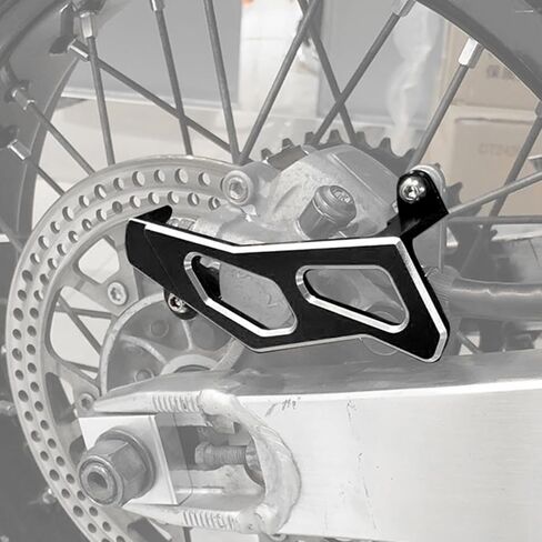 NICECNC Black Billet Aluminum Brake Caliper Guard Compatible with Suzuki DRZ400SM 2005 2006 2007 2007 2008 2009 2010-2024 See Fitment in Saudi Arabia