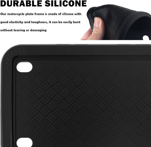 Silicone License Plate Frames with 3D American Flag Pattern,Stylish Car Plate Frame with Bolts & Gaskets,Universal Licence Plates Frame Holder as USA 250th Anniversary Merchandise in Saudi Arabia
