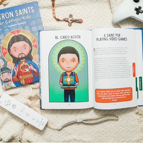 البراعم الكاثوليكية - القديسون الراعيون للأطفال الكاثوليك - قديسي الكنيسة الكاثوليكية - المرح مع القديسين للأطفال - التعليم الإيماني - غلاف فني جميل - هدية كاثوليكية - تعرف على القديسين in Kuwait