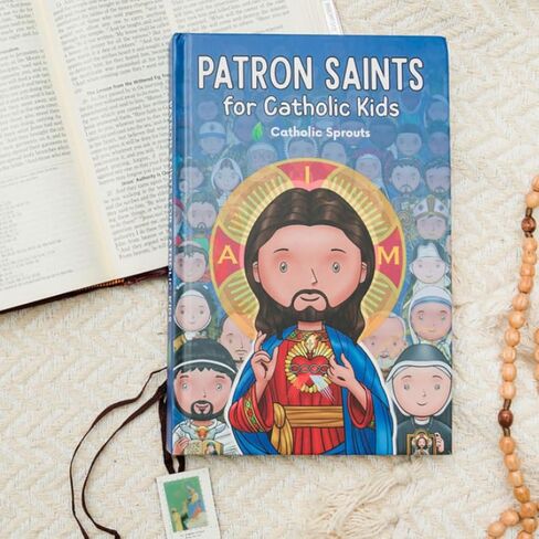 البراعم الكاثوليكية - القديسون الراعيون للأطفال الكاثوليك - قديسي الكنيسة الكاثوليكية - المرح مع القديسين للأطفال - التعليم الإيماني - غلاف فني جميل - هدية كاثوليكية - تعرف على القديسين in Kuwait