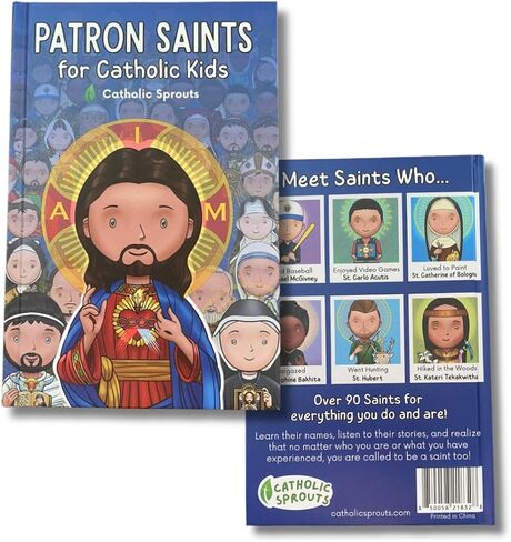 البراعم الكاثوليكية - القديسون الراعيون للأطفال الكاثوليك - قديسي الكنيسة الكاثوليكية - المرح مع القديسين للأطفال - التعليم الإيماني - غلاف فني جميل - هدية كاثوليكية - تعرف على القديسين in Kuwait