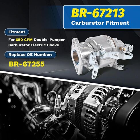 1 Barrel Carburetor for 1932-1952 GMC Chevrolet 216 6 Cylinder Engine, for 1950-1957 Chevy GMC Pickup Truck 235 Inline 6, Manual Choke Carburetor Kit Replacement in Saudi Arabia