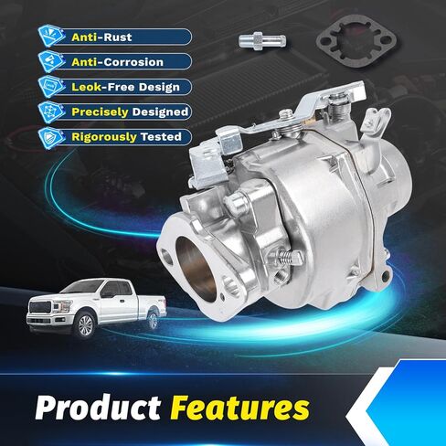 1 Barrel Carburetor for 1932-1952 GMC Chevrolet 216 6 Cylinder Engine, for 1950-1957 Chevy GMC Pickup Truck 235 Inline 6, Manual Choke Carburetor Kit Replacement in Saudi Arabia