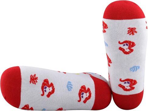 PWHAOO Mermaid Ariel Socks Mermaid Princess Socks Princess Party Socks Mermaid Ariel Inspired Gift Fairytale Lover Gift in Saudi Arabia