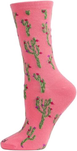 MeMoi Cactus Rayan Blend Crew Socks in Saudi Arabia