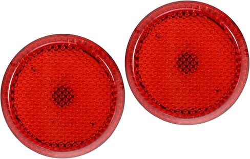 Rear Bumper Reflector Fog Brake Tail Light 81910-02040 8191002040 Red LED for Toyota Corolla 2009-2010 Plastic Red Lens (Set of 2) Replacement Car Parts in Kuwait