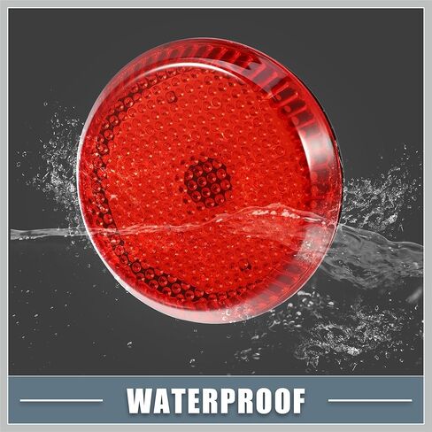 Rear Bumper Reflector Fog Brake Tail Light 81910-02040 8191002040 Red LED for Toyota Corolla 2009-2010 Plastic Red Lens (Set of 2) Replacement Car Parts in Kuwait