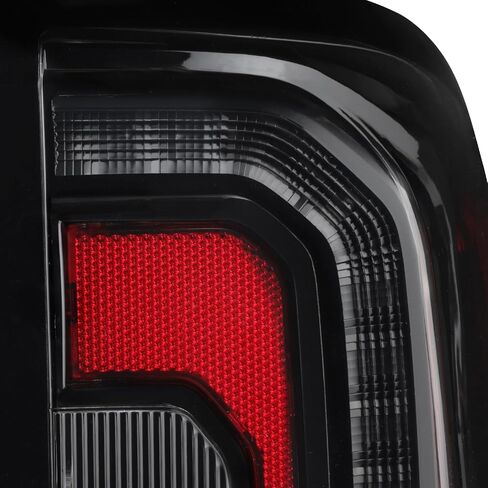AKKON - Fit 2014 2015 2016 2017 2018 GMC Sierra 1500 [Upgrade to DENALI style] LED Tail Light Rear Brake Lamp Assembly Driver - Passenger Black in Saudi Arabia