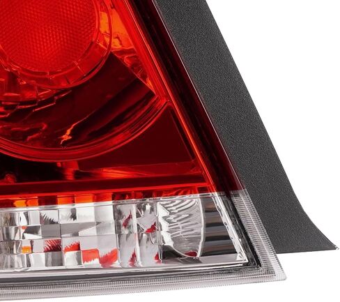 Rear Bumper Taillights Suitable Fit for 2006-2013 Chevy Impala LH+RH Replacement OE Model Red Brake Lamp with Bulb and Wiring Harness Kit in Kuwait