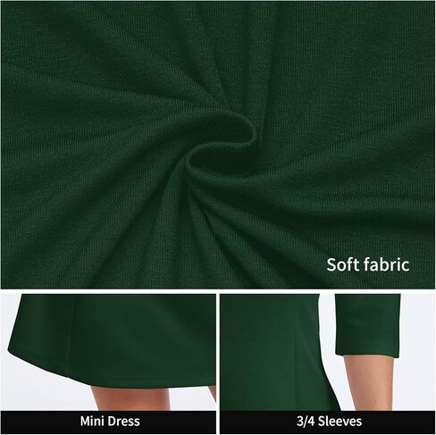 فساتين كوكتيل للنساء حفل زفاف فستان قصير على شكل حرف A برقبة قارب (S-XL) in Kuwait