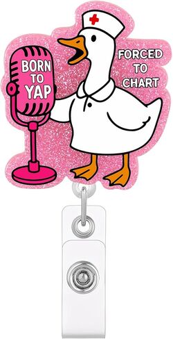 Confused Loading Cat Badge Reel, Retractable ID Badge Holder, Funny Work Badge Clip in Saudi Arabia
