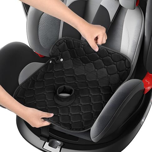 JEYODA ﻿Car Seat Protector for Potty Training Instant Suction Baby Piddle Pad for Baby Seats Reusable Car Seat Liner with Anti Slip for High Chairs, Baby Strollers 2pcs (Beige) in Kuwait