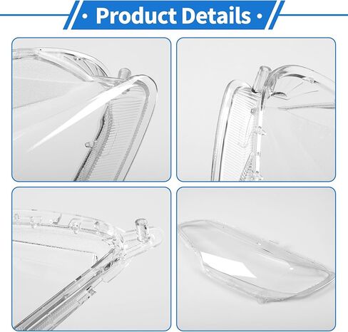 Headlight Lens Cover Headlight Headlamp Lense Clear Lens Cover for Honda FIT 2014-2020 Clear PC 1 Pcs Front Left Car in Saudi Arabia