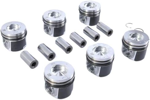 6 Piece N57D30 Engine STD Piston And Rings Set Compatible With X3 X4 X5 X6 in Kuwait