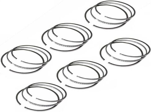 6 مجموعة حلقات المكبس STD 65.02503-8047 65025038047 3.0x2.5x4.0mm متوافقة مع محرك Doosan DL06 in Kuwait