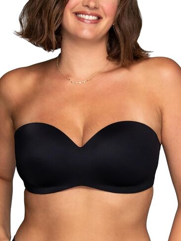 Vanity Fair Women's Beyond Comfort Strapless Bra | Wireless Bras, Non Slip, Buttery Smooth | Cups Up to Dd in Saudi Arabia
