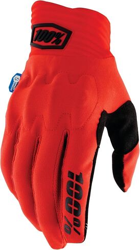100% Cognito Glove - Men's Red/Black, L in Saudi Arabia