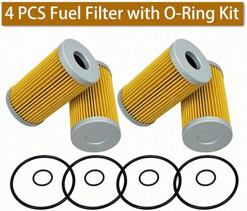 Fuel Filter Replace 15521-43160 1A001-43160 19244-87110 Compatible with Kubota L235 L2550 L2650 L2850 L2900 L2950 L3240 L3540 L3750 L4200DT M4700 M4900 M5700 KH-151 V1502 V1903 Engine in Kuwait