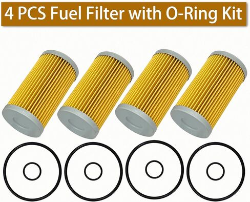 Fuel Filter Replace 15521-43160 1A001-43160 19244-87110 Compatible with Kubota L235 L2550 L2650 L2850 L2900 L2950 L3240 L3540 L3750 L4200DT M4700 M4900 M5700 KH-151 V1502 V1903 Engine in Kuwait