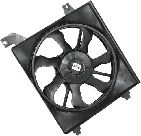 2pcs Radiator and Consender Cooling Fan Blade A/C Yangxyphoid for Hyundai for Accent 1.6L 2007-2011 620489 HY3115122 in Kuwait