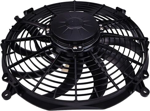FridayParts Replacement 12" 24V Cooling Low-Profile Fan 30100351 Compatible for Spal VA10-BP9/C-25S in Saudi Arabia